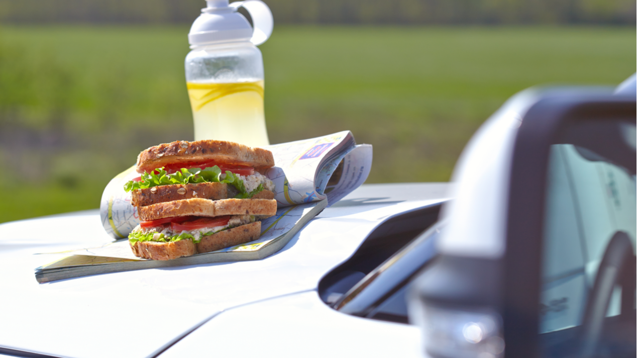 "Road Trip" için Sağlıklı Atıştırmalıklar