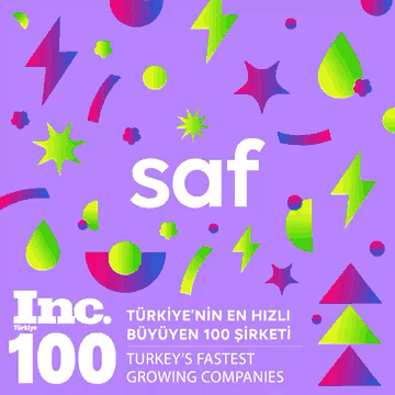 saf ekibi, Inc. Türkiye'nin en hızlı büyüyen 100 şirketi listesinde