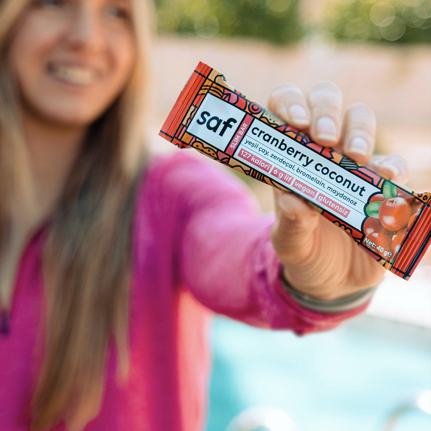 saf cranberry coconut slim bar