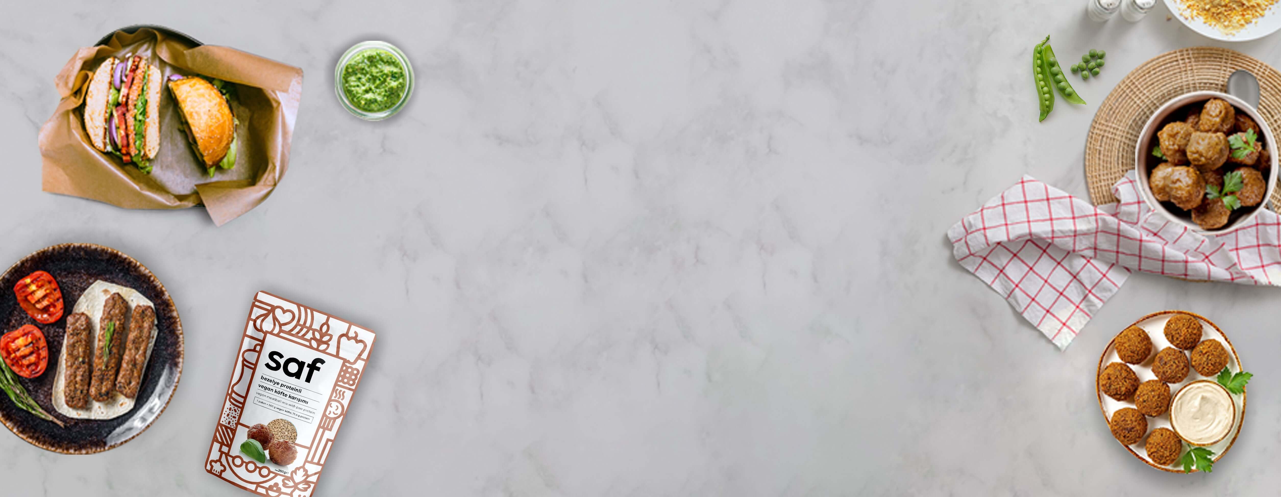 saf vegan köfte karışımı
