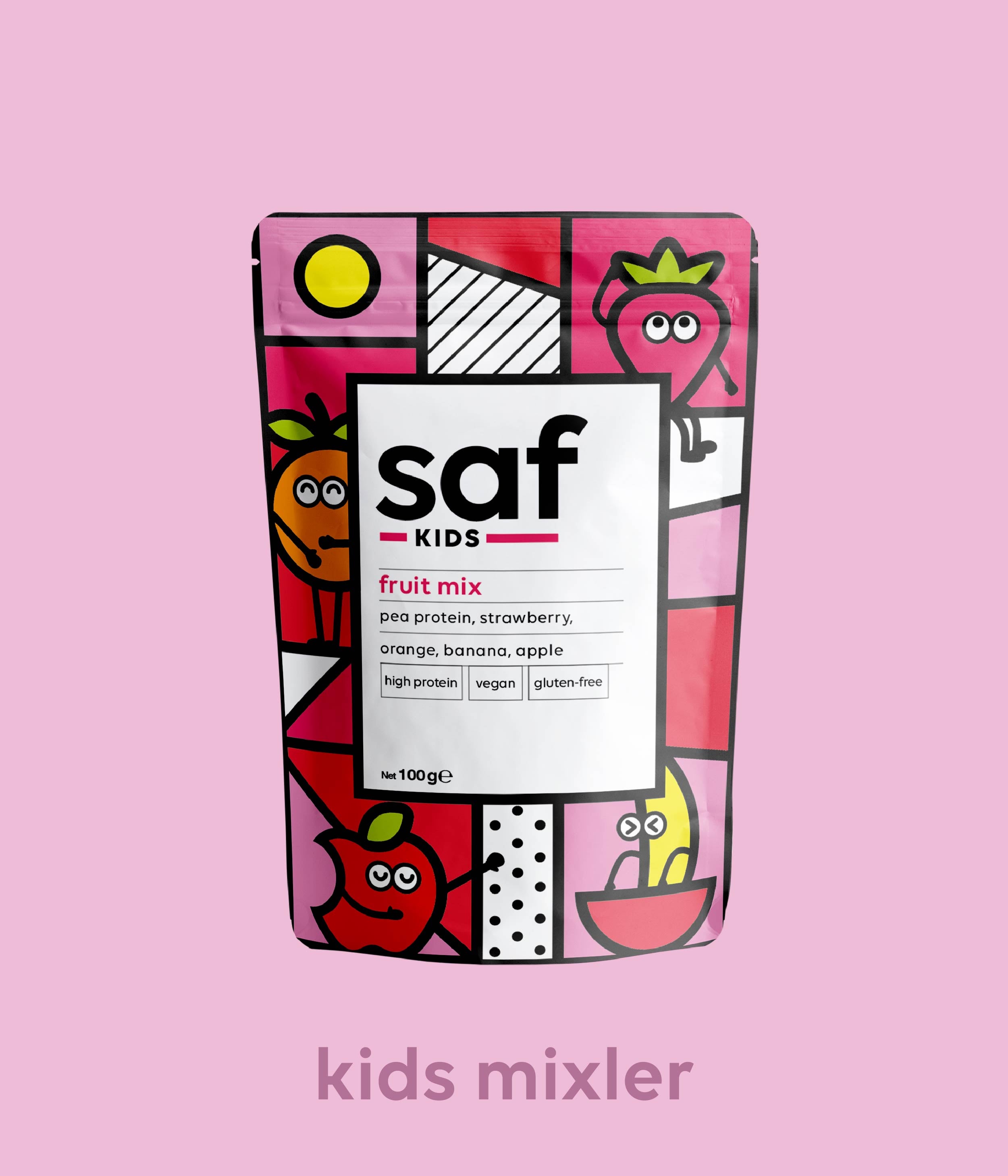saf kids fruit mix