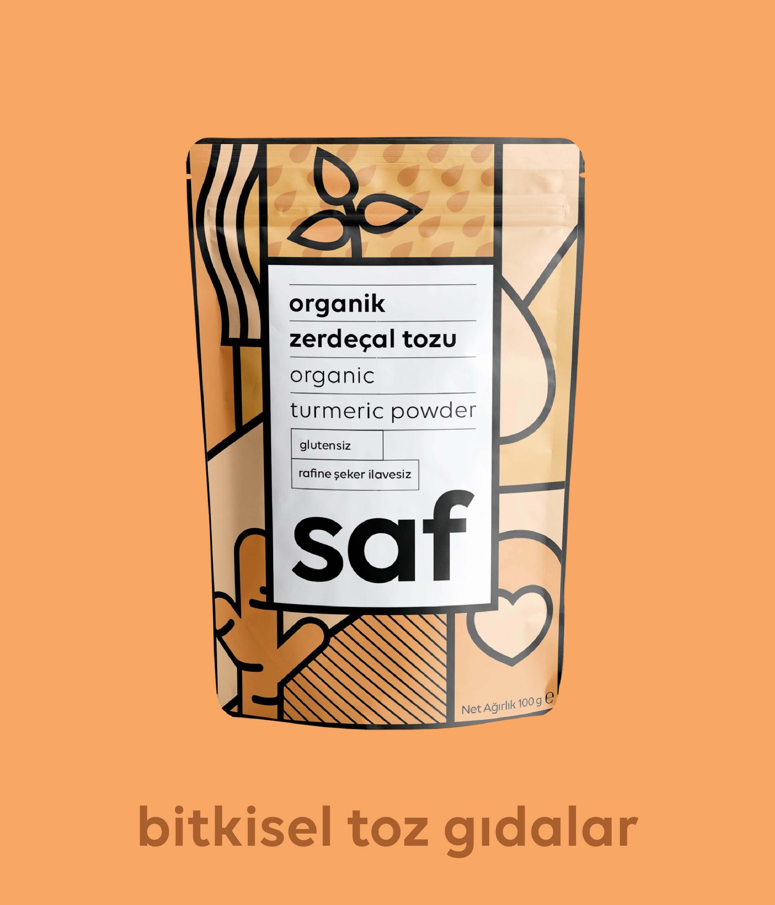 saf bitkisel toz gıdalar