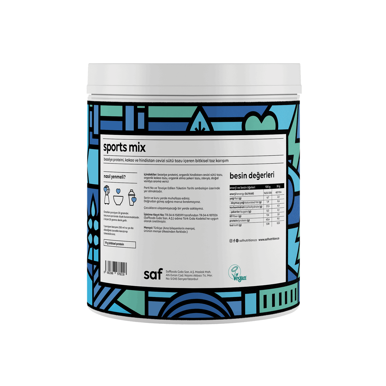 protein superfood mix sports 360 gr