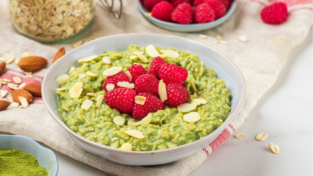 Glutensiz moringa yulaf ezmesi