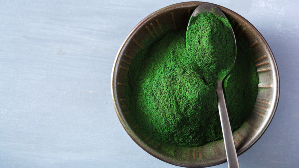 Mavi-yeşil alglerden gelen: spirulina