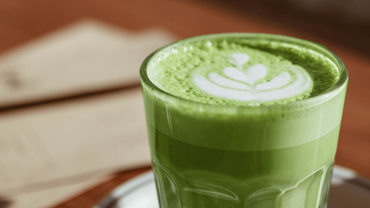 Moringa latte