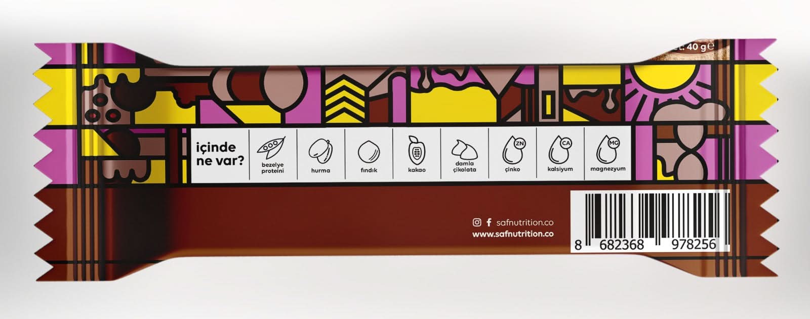 hazelnut chocolate nutty bar