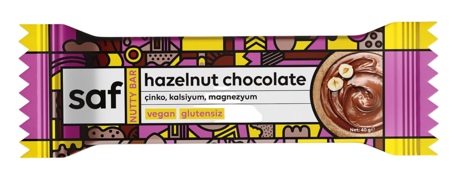 hazelnut chocolate nutty bar