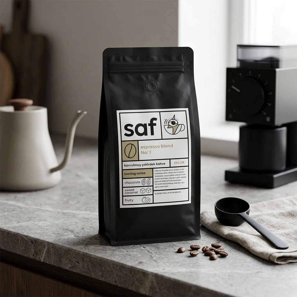 Kavrulmuş Çekirdek Kahve Espresso Blend No:1 250 g